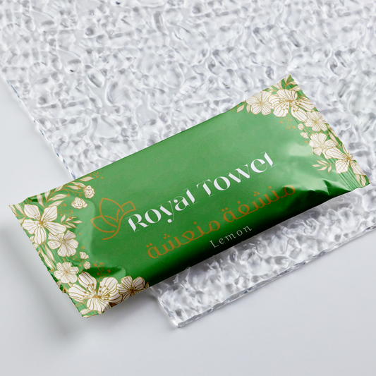 مناديل مبللة صغيرة